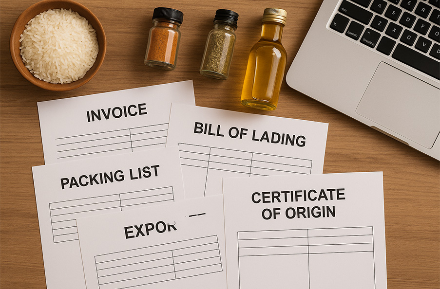 Essential Documents Required for Exporting Agro Products from India (2025 Guide)